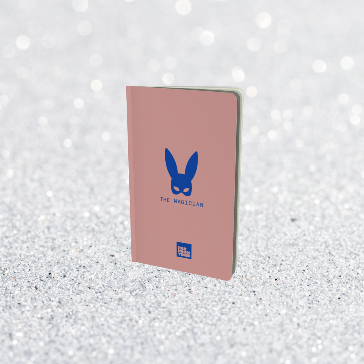 MAGICIAN UNLINED JOURNAL - MAUVE/BLUE
