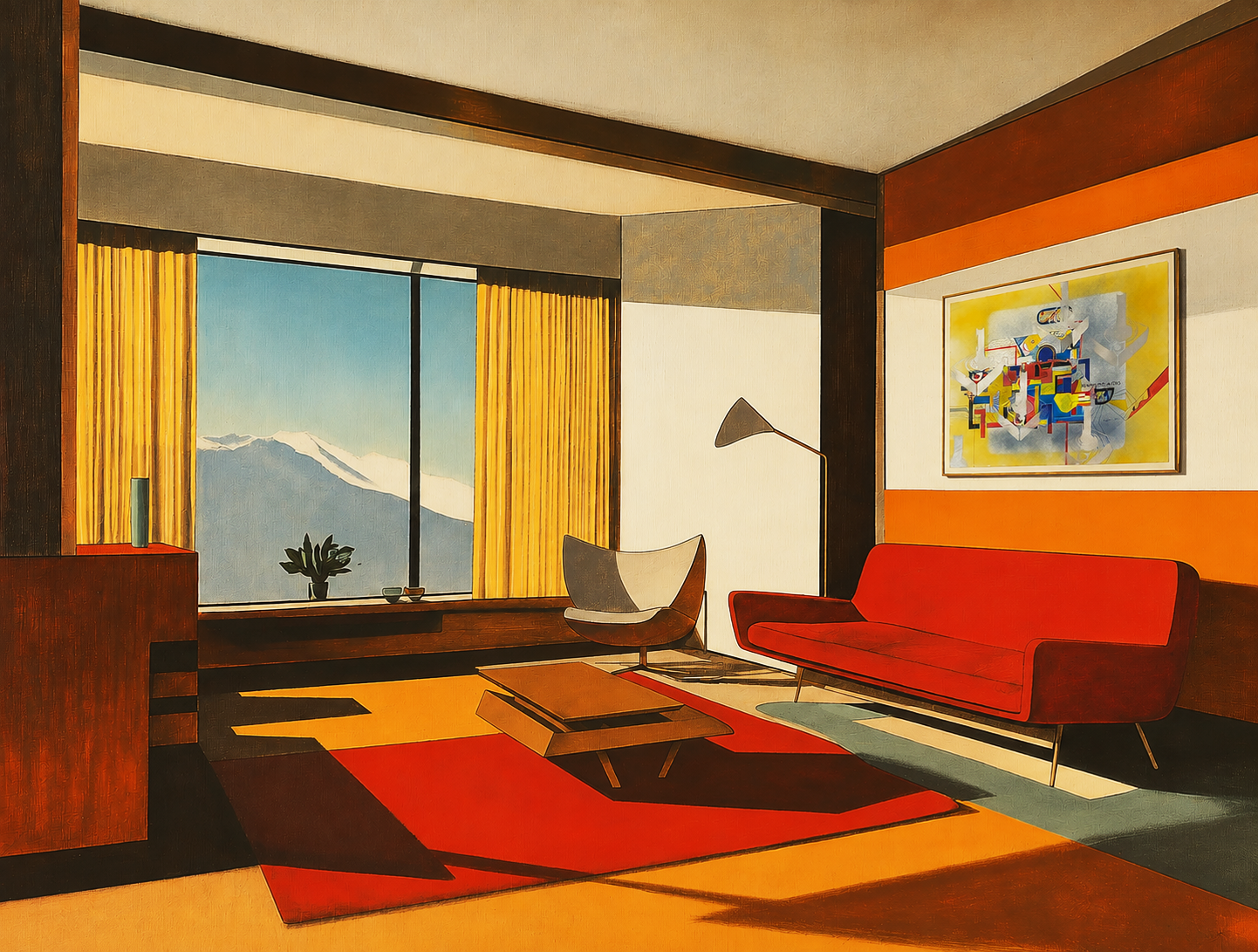 * Map of Atari Fine Art Print