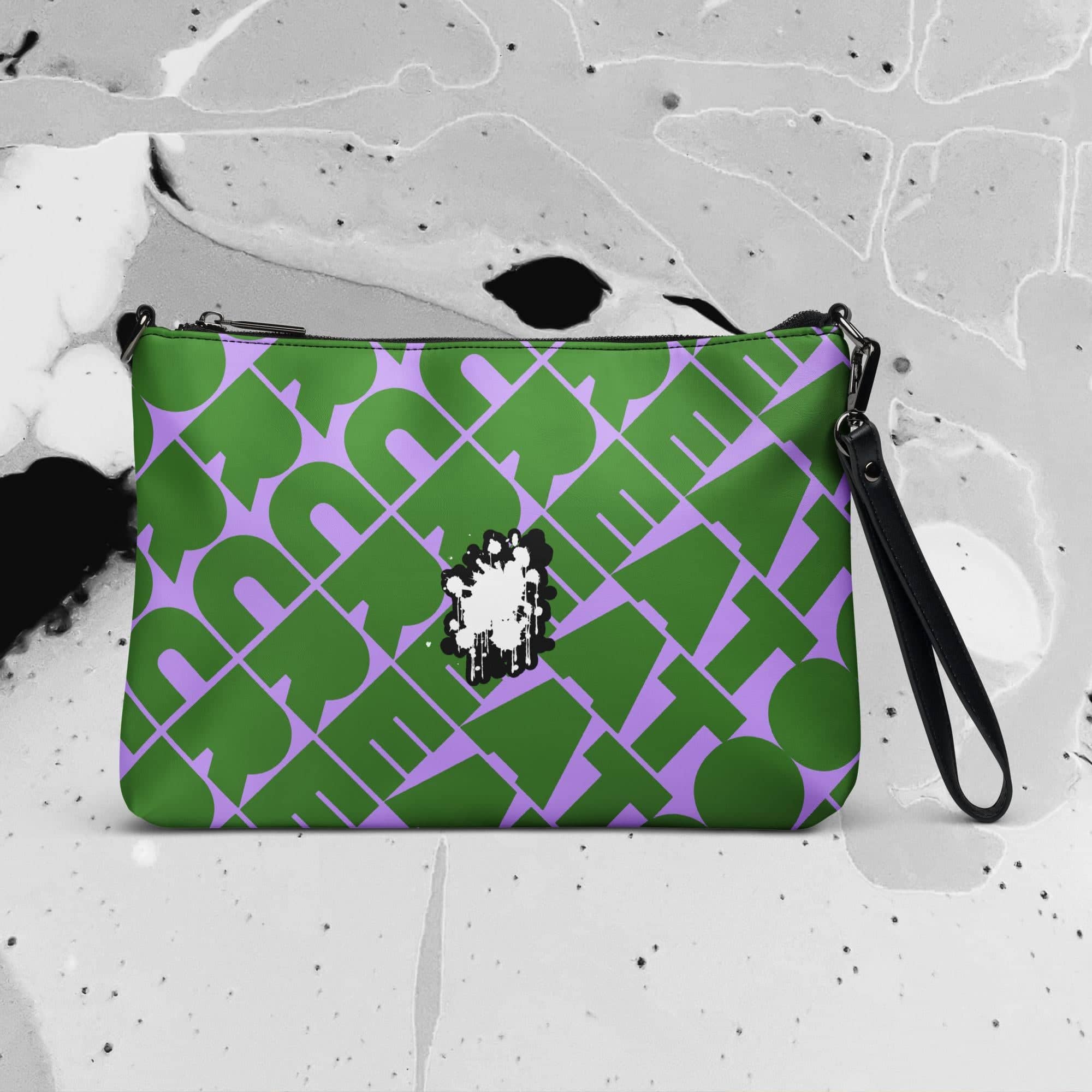 CREATOR ICON CROSSBODY BAG - EMERALD/LAVENDER