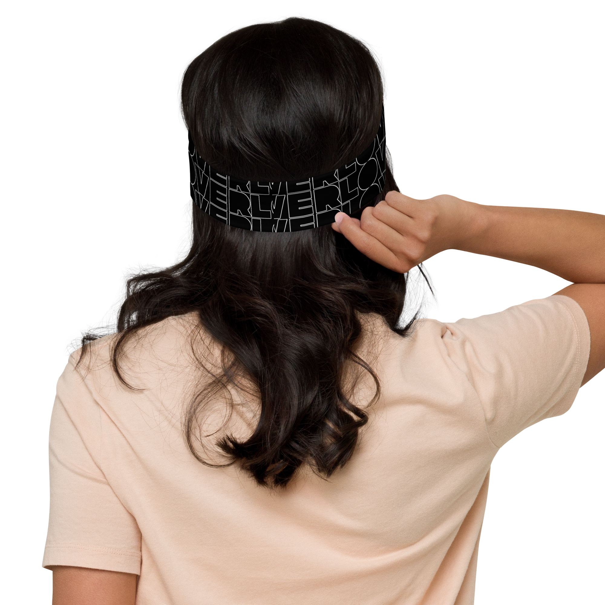 Lover Headband - Black/White