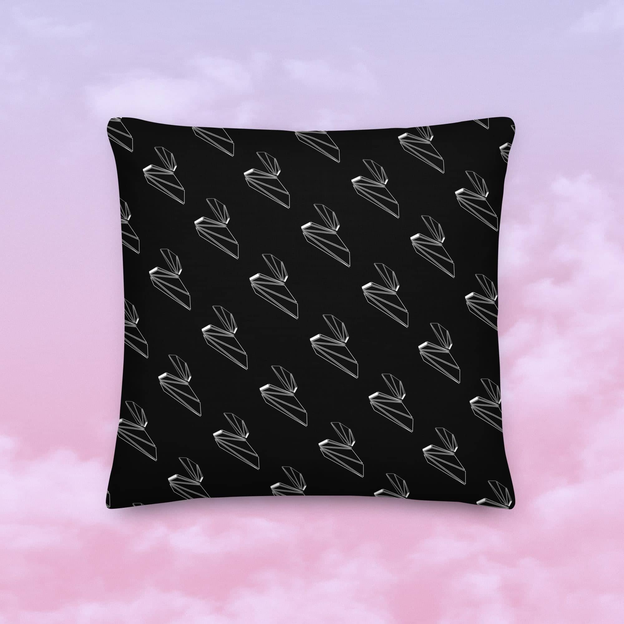 MAGICIAN BEVEL PILLOW - BLACK/WHITE