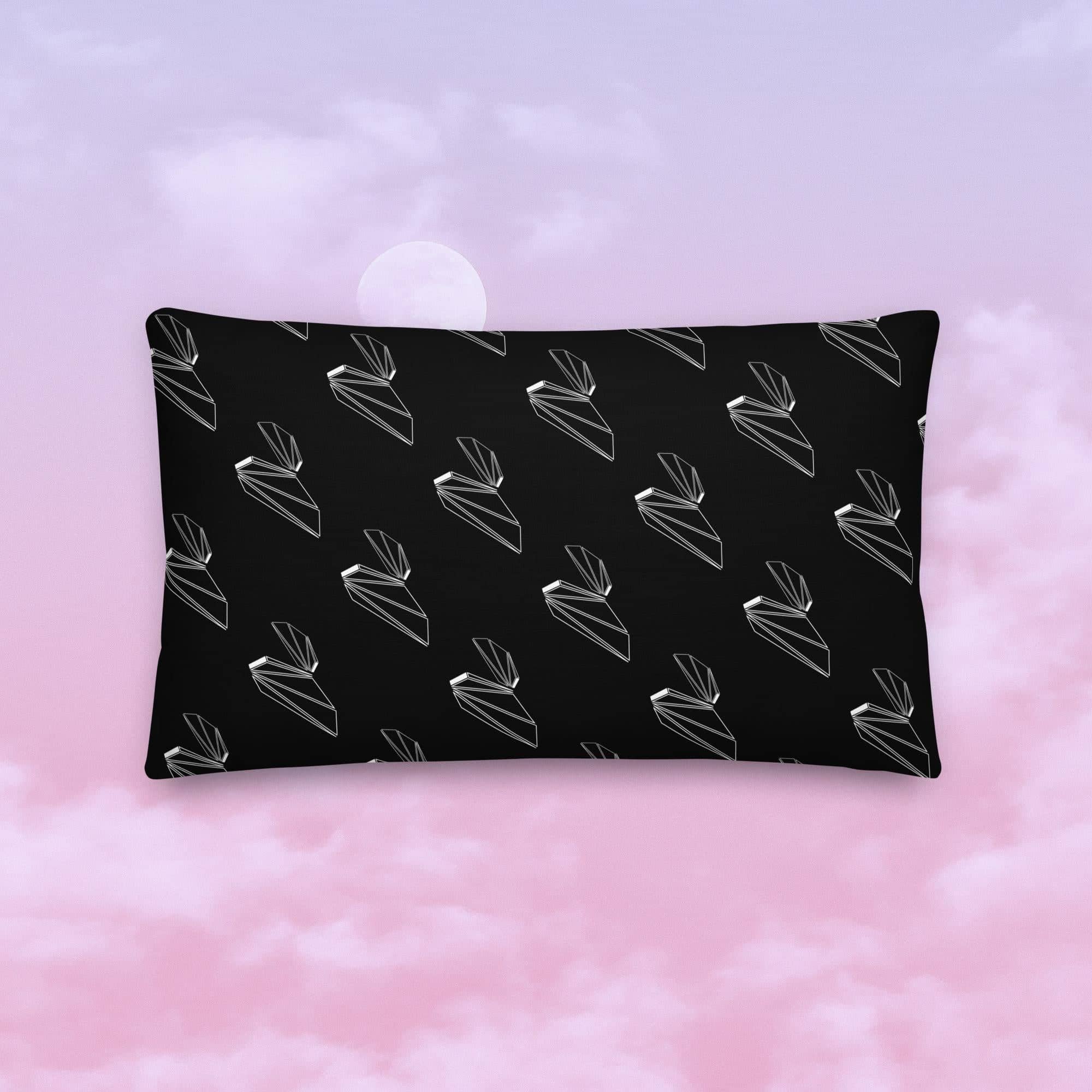 MAGICIAN BEVEL PILLOW - BLACK/WHITE