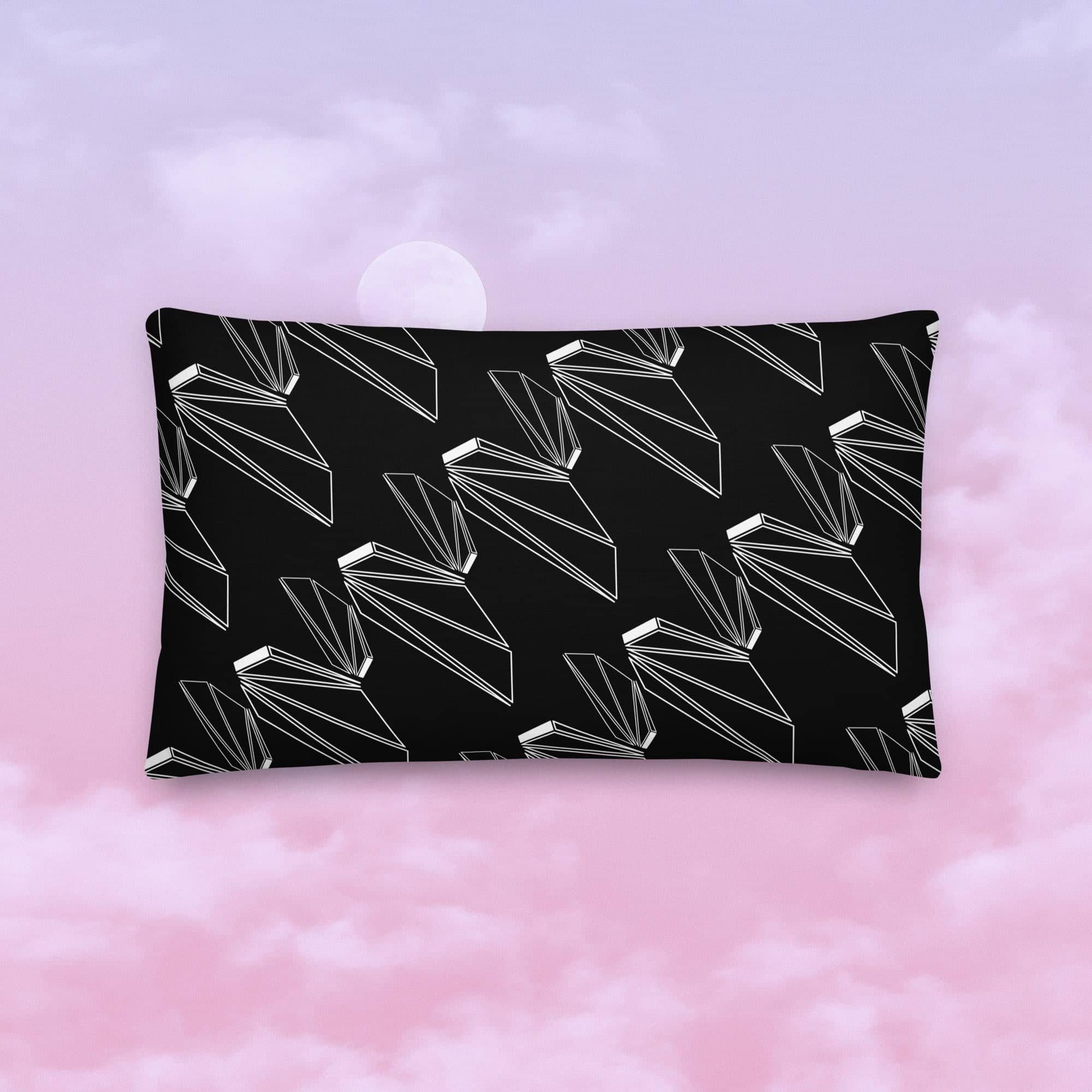 MAGICIAN BEVEL PILLOW - BLACK/WHITE