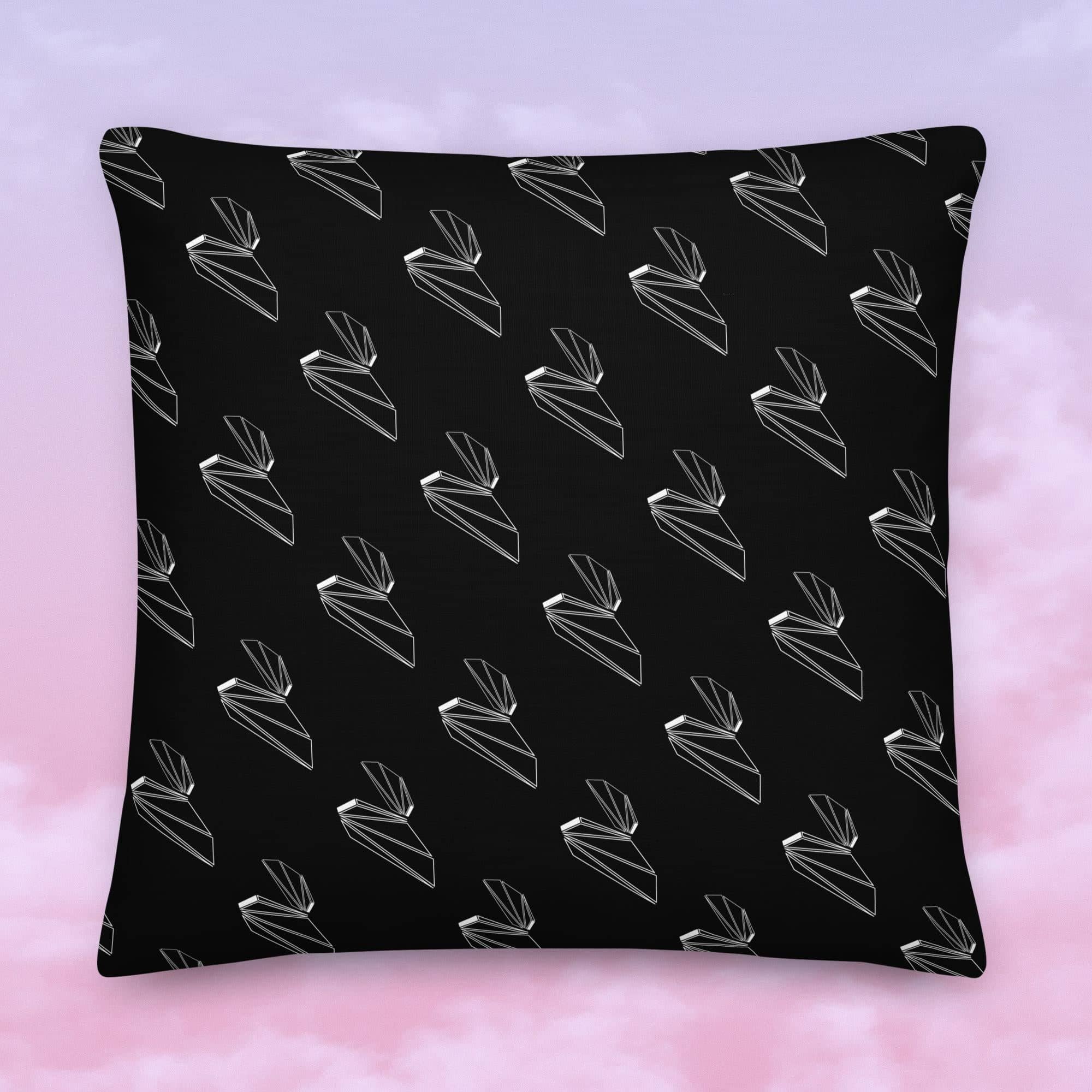 MAGICIAN BEVEL PILLOW - BLACK/WHITE