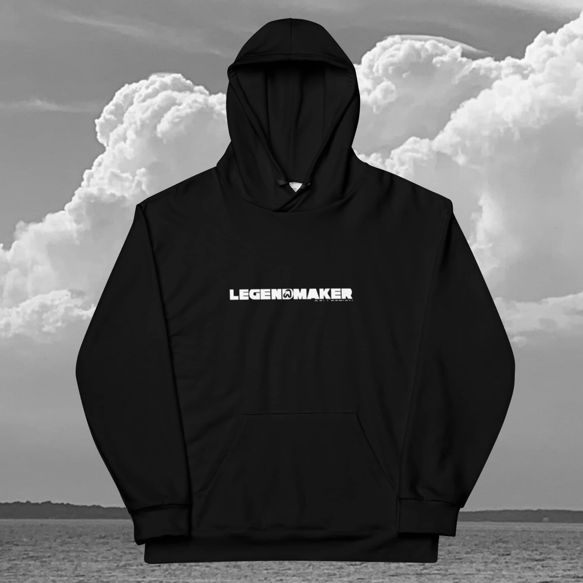 MEN'S CLASSIC LEGENDMAKER HOODIE - BLACK/WHITE