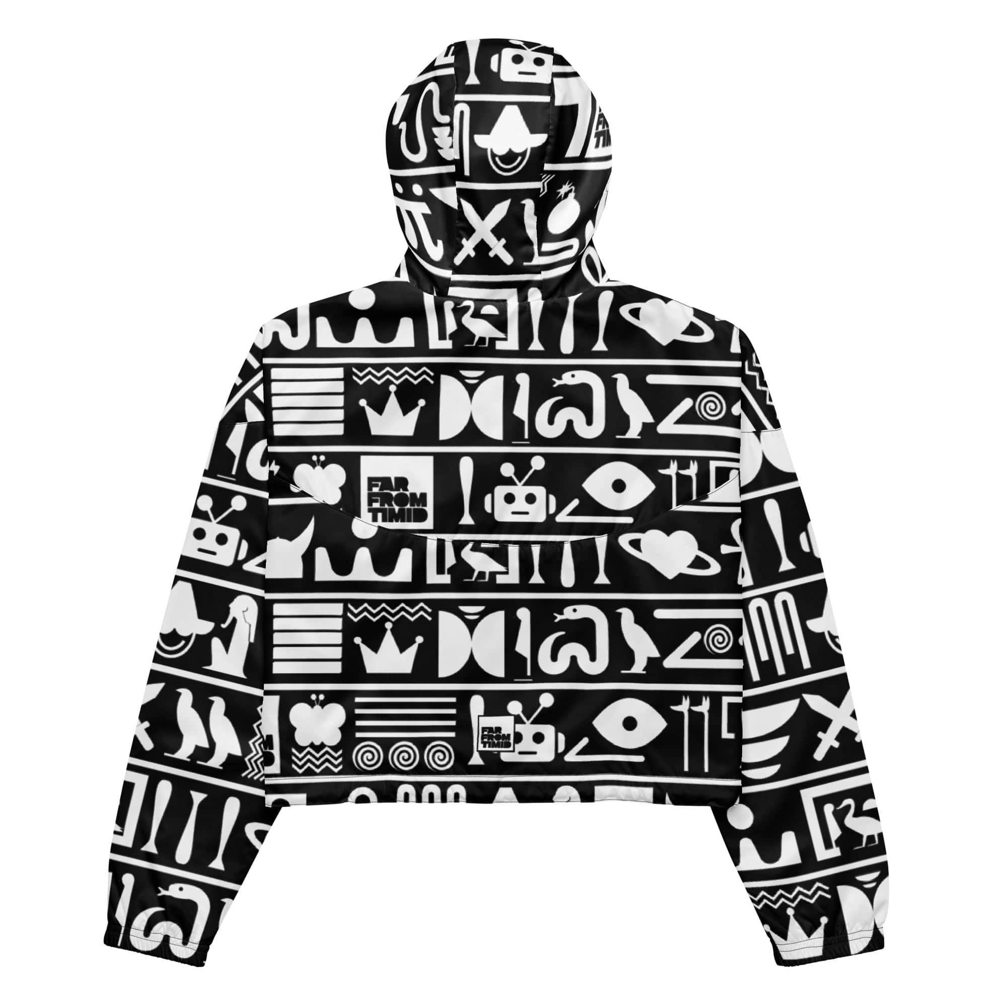 WOMEN’S HIEROGLYPHIC WINDBREAKER