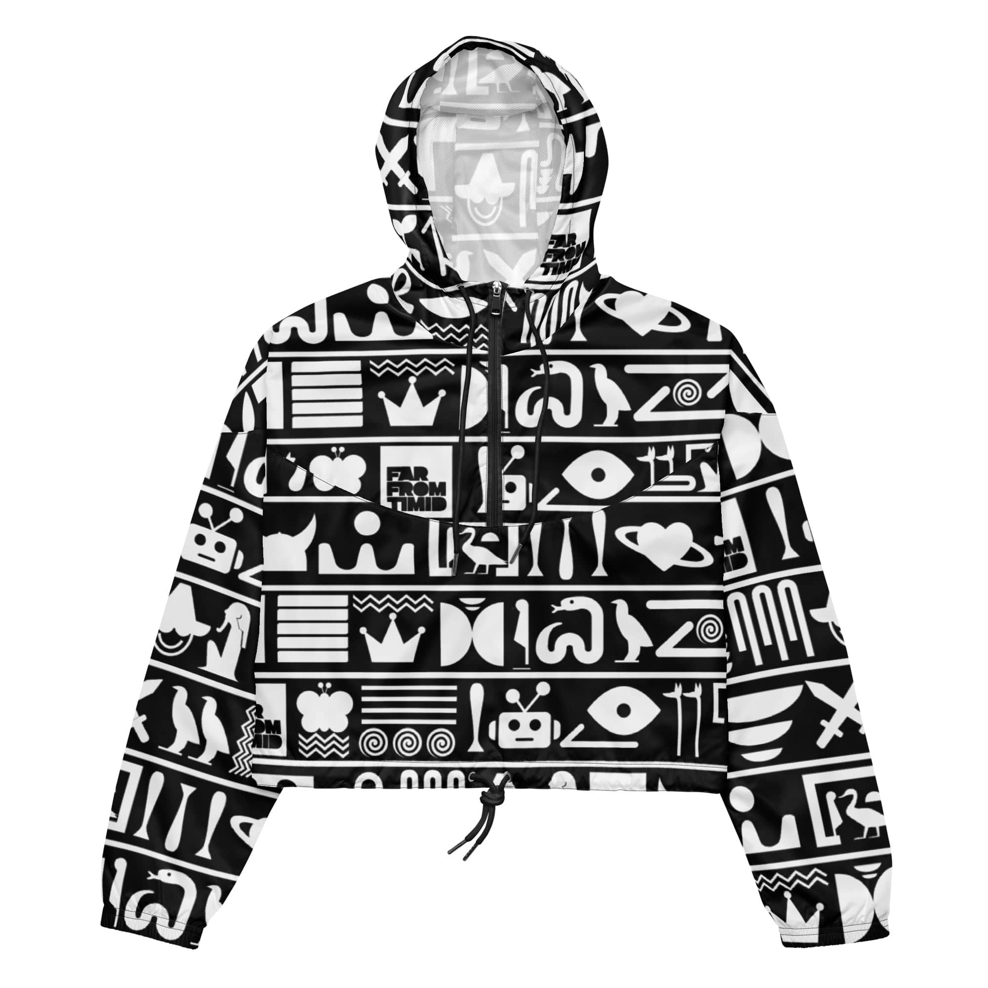 WOMEN’S HIEROGLYPHIC WINDBREAKER