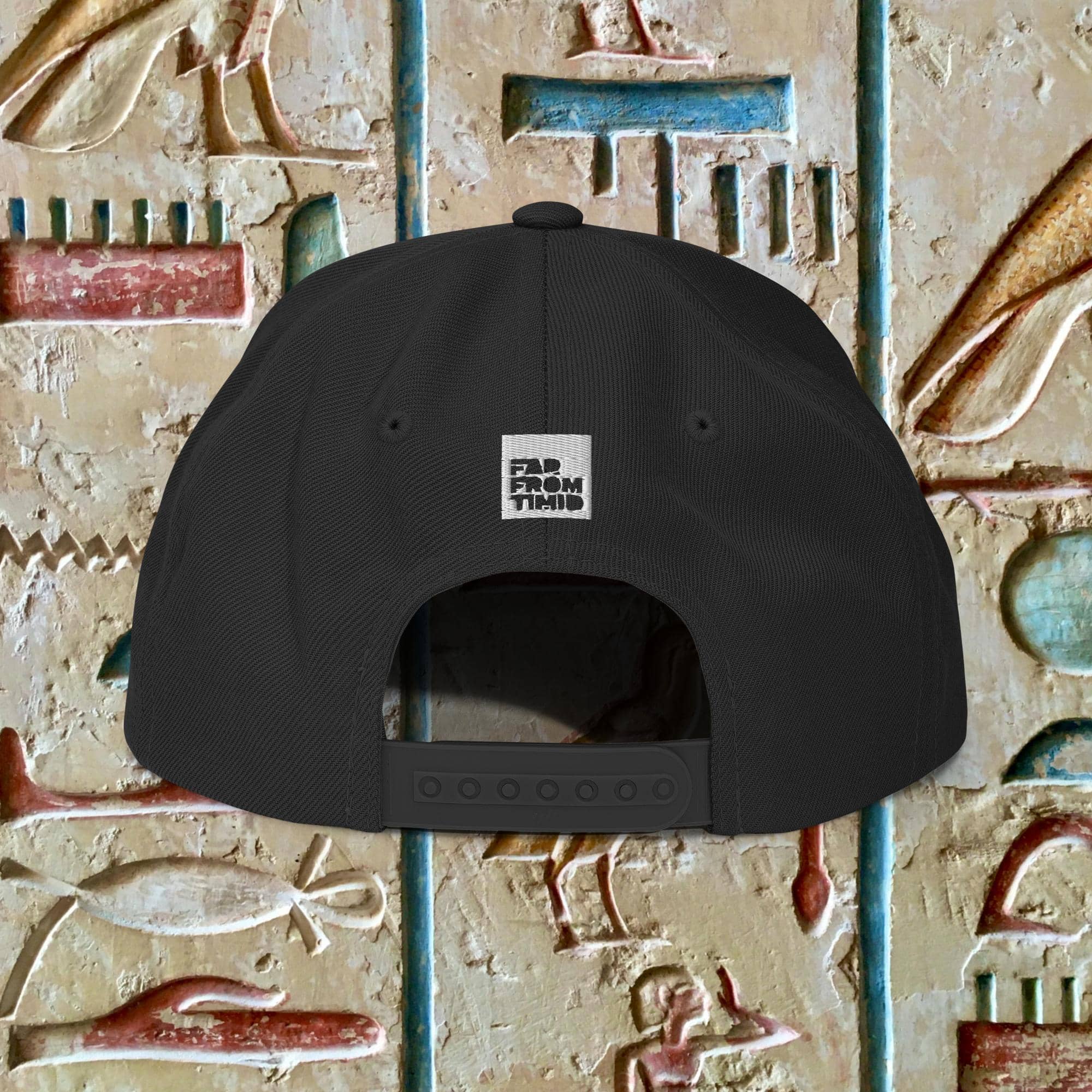 LEGEND EMBROIDERED SNAKE SNAPBACK HAT