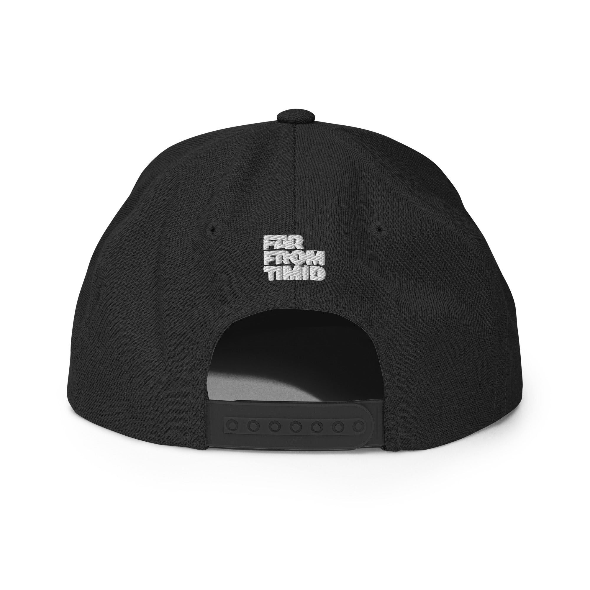 LEGEND EMBROIDERED SNAKE SNAPBACK HAT - Far From Timid