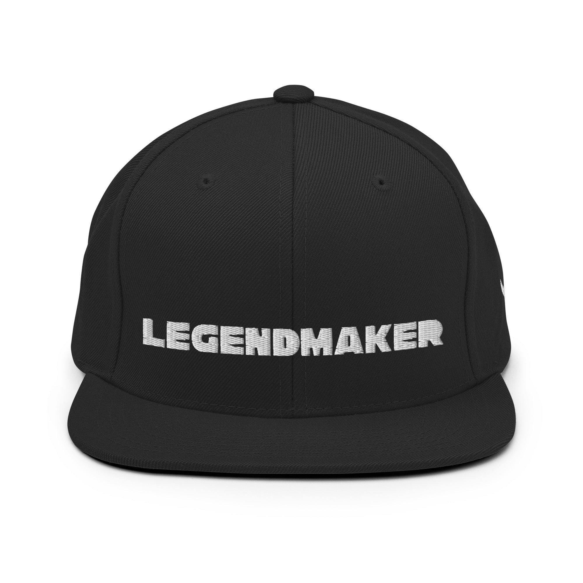 LEGEND EMBROIDERED SNAKE SNAPBACK HAT - Far From Timid
