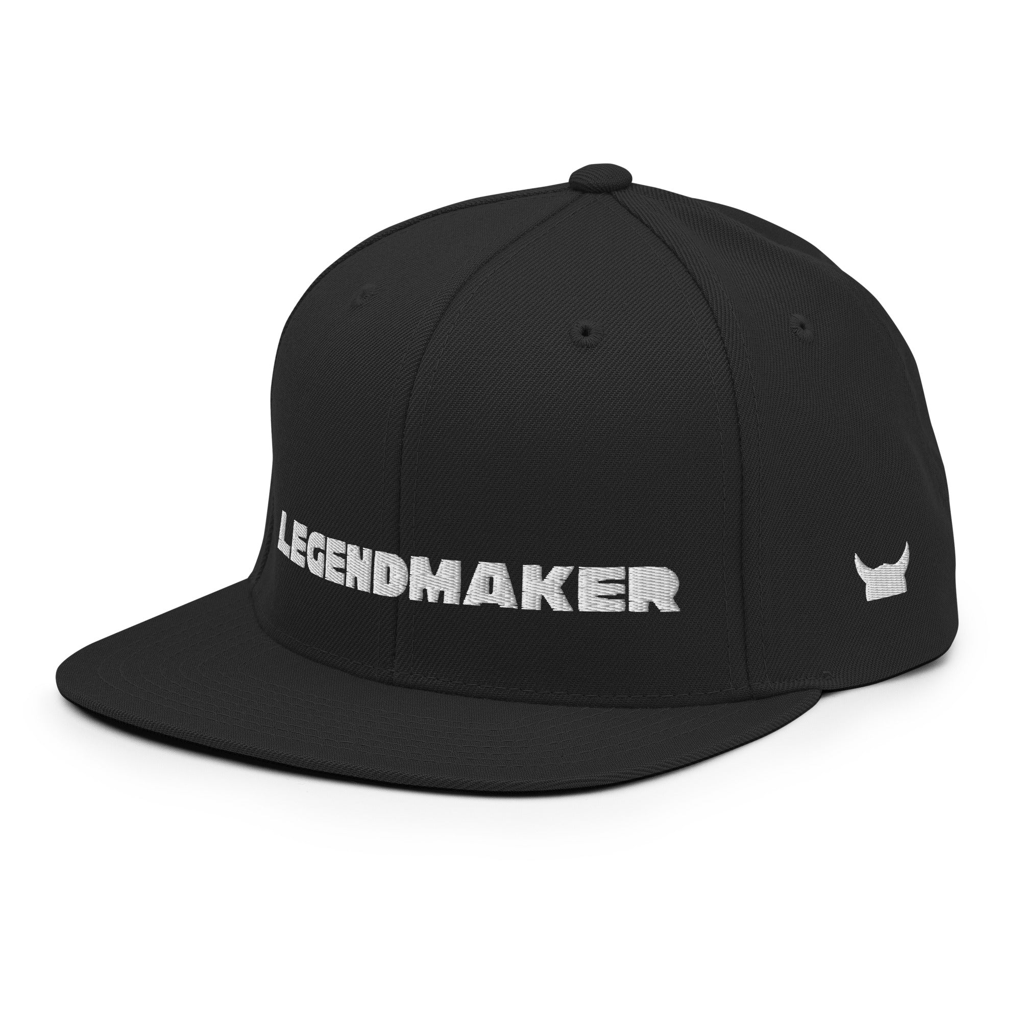 LEGEND EMBROIDERED SNAKE SNAPBACK HAT - Far From Timid