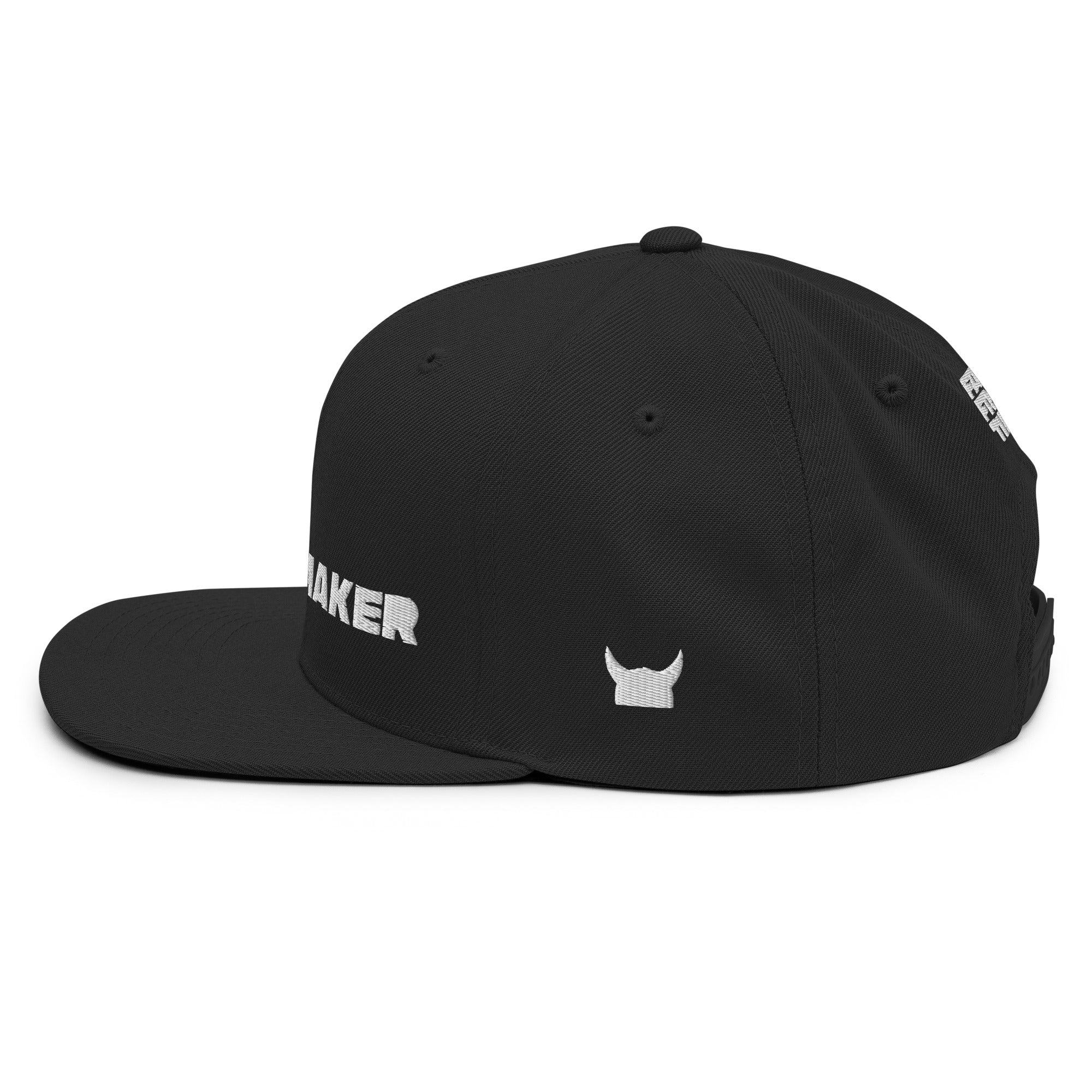 LEGEND EMBROIDERED SNAKE SNAPBACK HAT - Far From Timid