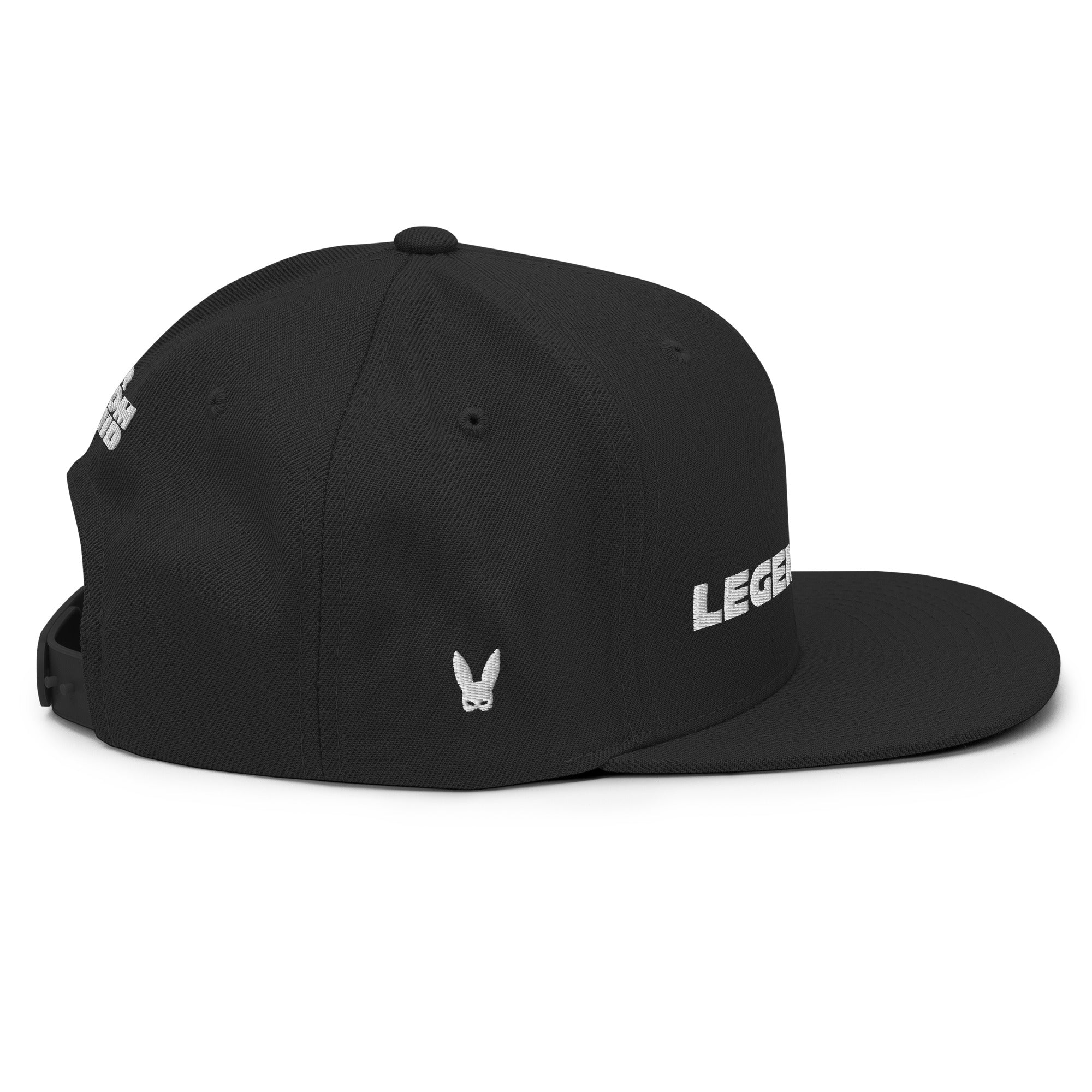 LEGEND EMBROIDERED SNAKE SNAPBACK HAT - Far From Timid