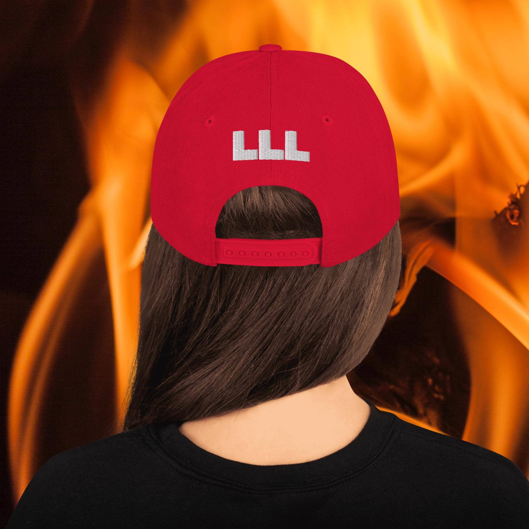 FAR FROM TIMID EMBROIDERED SNAPBACK HAT