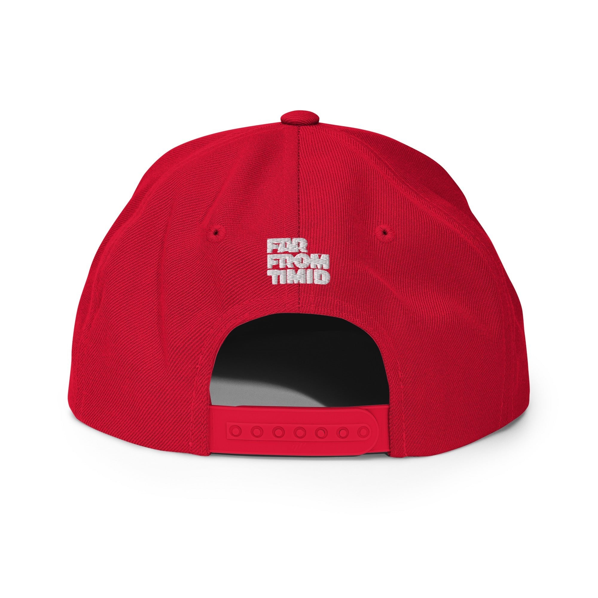 LEGEND EMBROIDERED SNAKE SNAPBACK HAT - Far From Timid