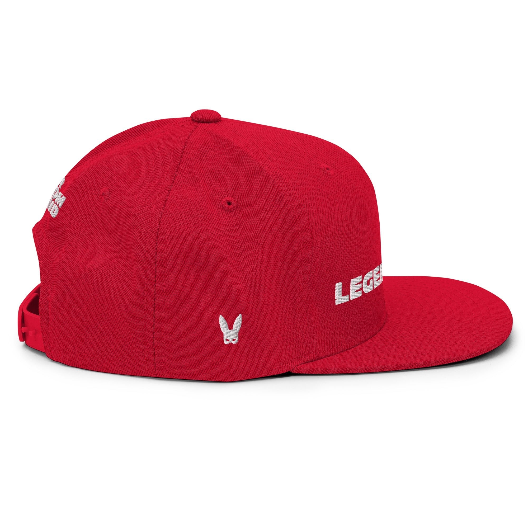 LEGEND EMBROIDERED SNAKE SNAPBACK HAT - Far From Timid