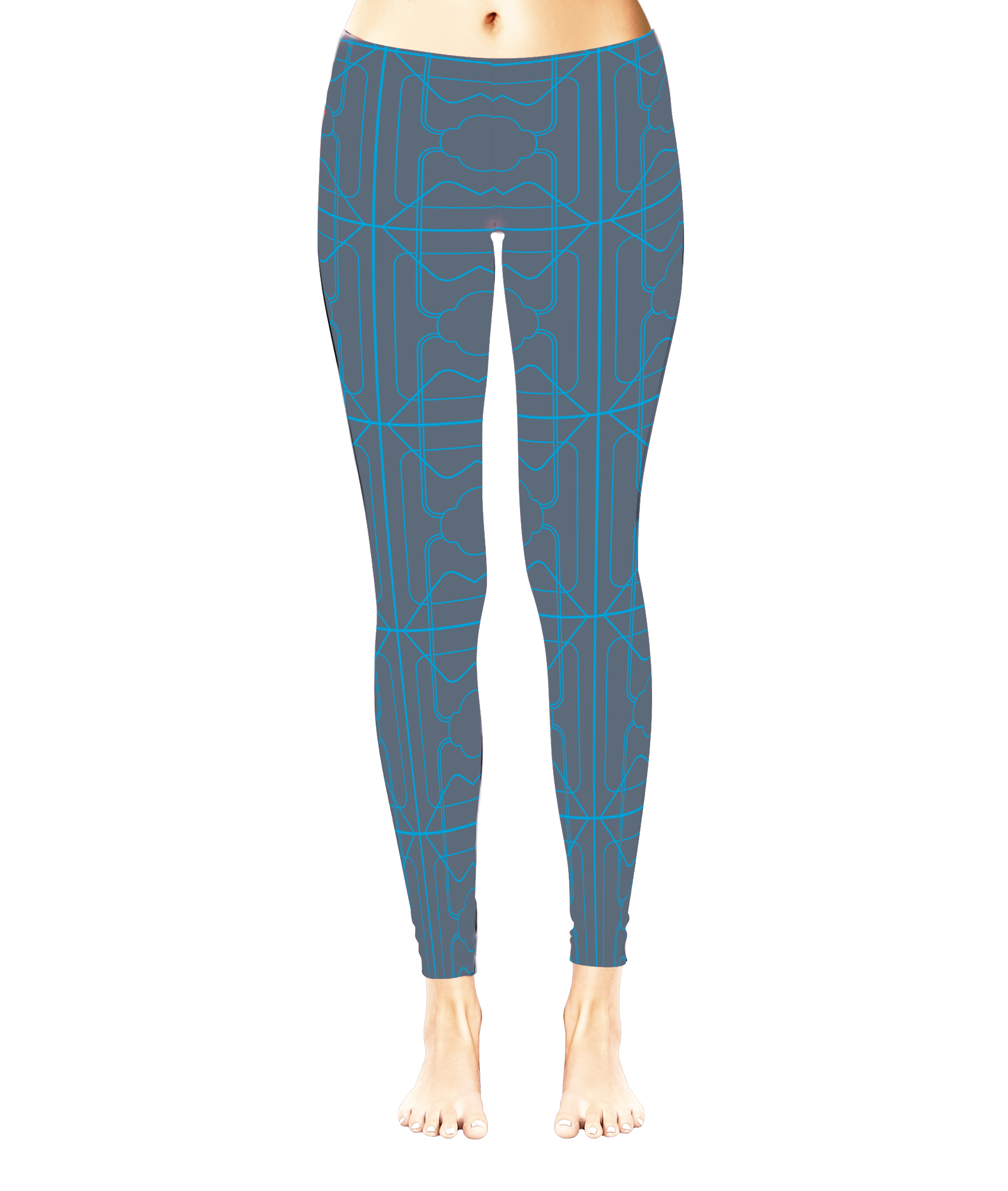 Muse Eco Leggings - Electric Blue - Far From Timid