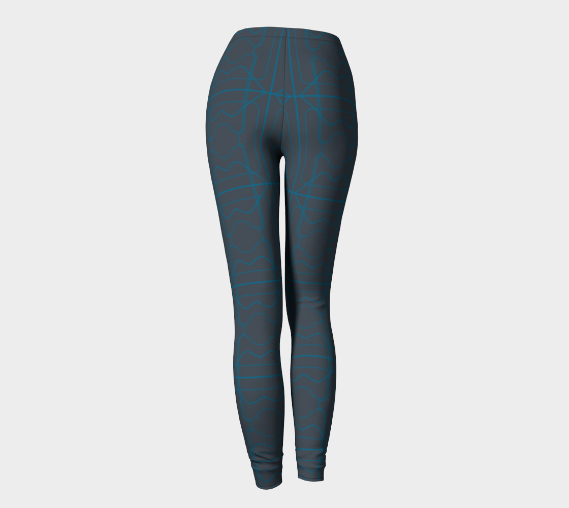Muse Eco Leggings - Electric Blue - Far From Timid