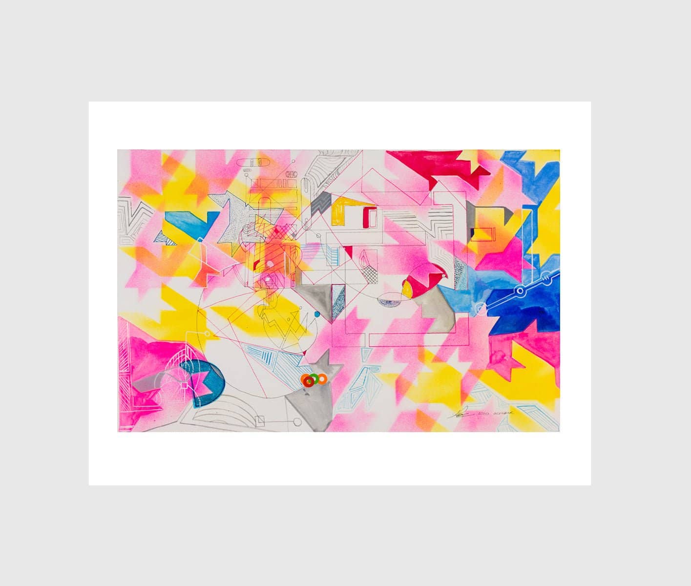 So Fine Luxurious Print - In Out Side To Side - Far From Timid