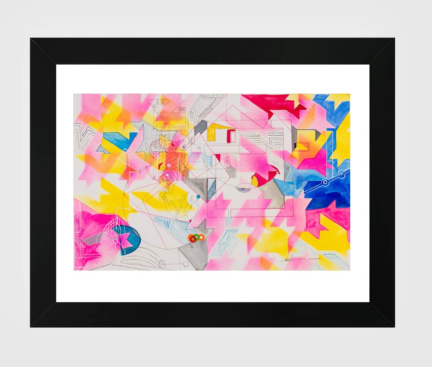So Fine Luxurious Print - In Out Side To Side - Far From Timid