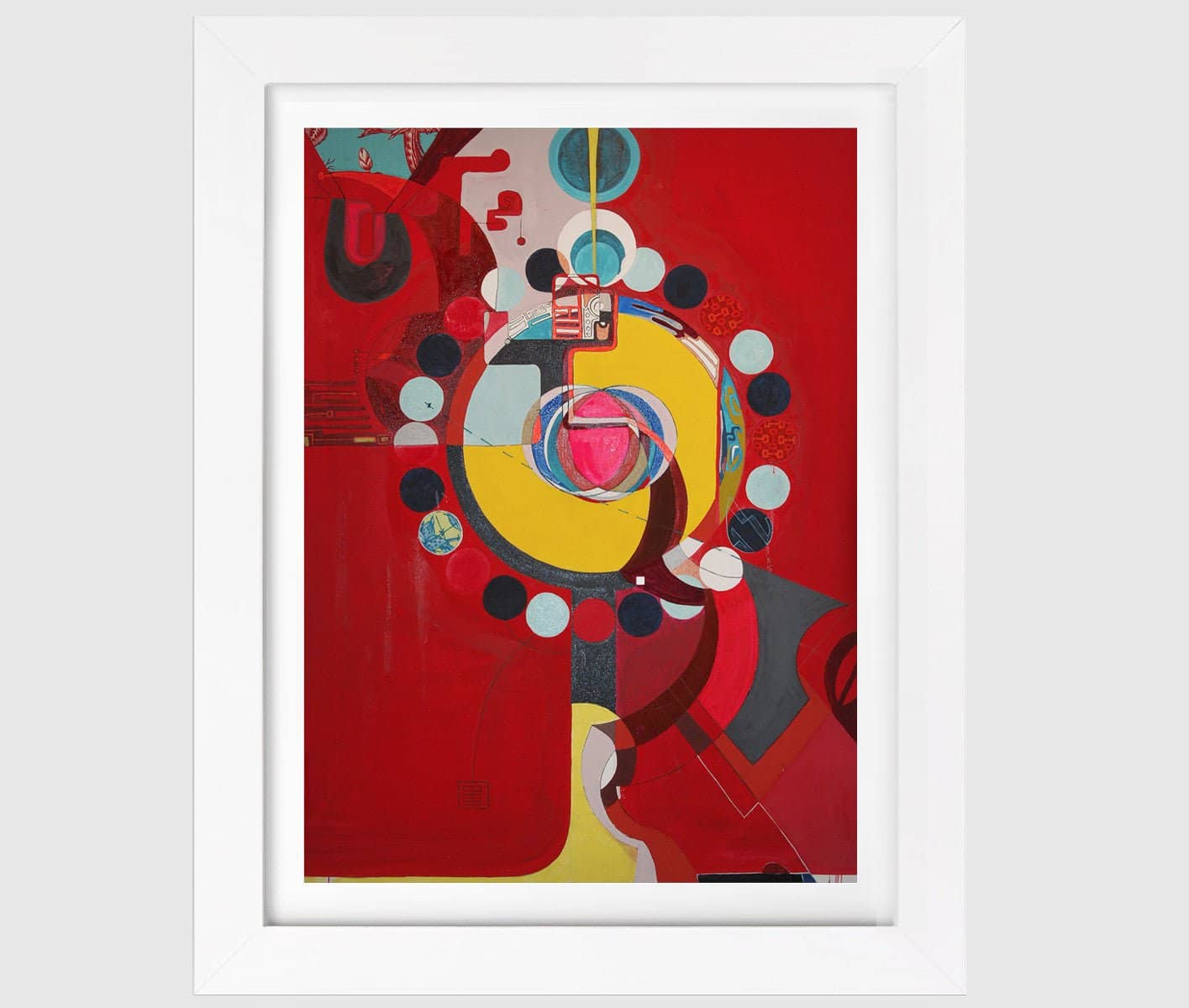 So Fine Luxurious Print - Neural Pinball Traffic - Original - Far From Timid