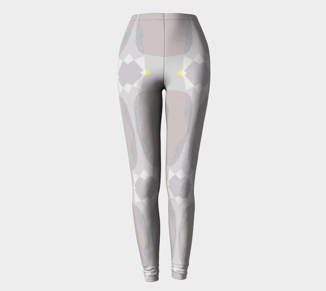 Women's Glorious Day to Night Leggings - Always Ask Why - Grey - Far From Timid
