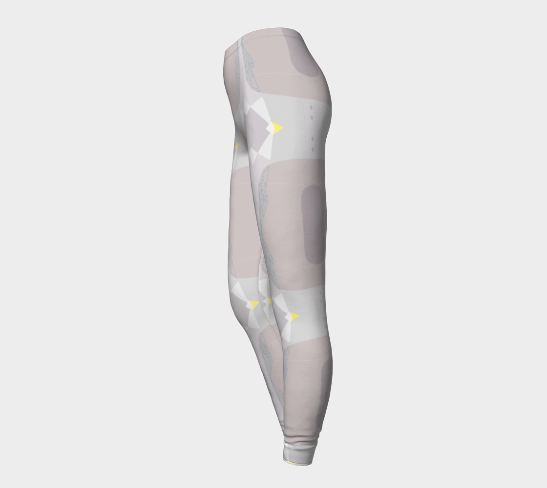 Women's Glorious Day to Night Leggings - Always Ask Why - Grey - Far From Timid